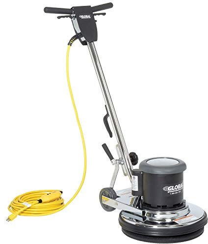 Global Industrial Corded Low Speed Floor Machine, 17 Cleaning Path