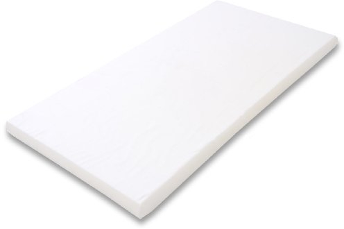 Best For Kids - Kindermatratze 60x120 | klappbare Kindermatratze | Babybettmatratze 60x120 | Kinder Rollmatratze | Reisebett-Schaumstoffmatratze | Kinderbettmatratze mit Mikrofaserbezug (Weiß)