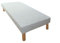 Hévéa Sélection SOMMIER TAPISSIER 26 Lattes 80x200 + 4 Pieds