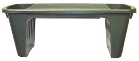 Strata Garden Kneeler Green 66.3 cm Length 25.3 cm Width, 34 cm height