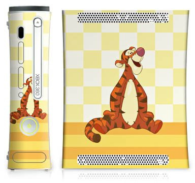 DeinDesign Skin kompatibel mit Microsoft Xbox 360 Folie Sticker Winnie Puuh Tigger Offizielles Lizenzprodukt Disney