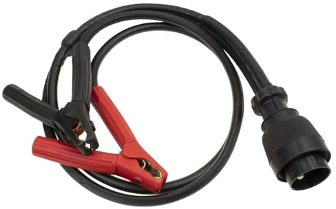 Dönges Starthilfekabel, 2 x 35 mm², 5 m, 1 x Nato-Stecker, 2 x Polzange (Verbindungsleitung Zwillingsleitung Ladekabel Starterkabel)
