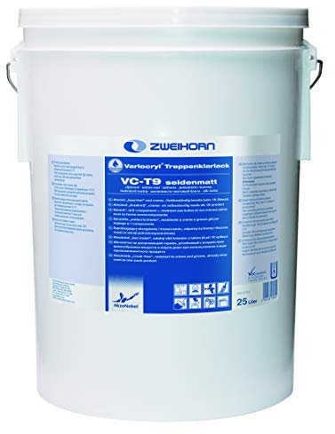 Zweihorn Variocryl Treppenklarlack VC-T9 seidenmatt (25 Liter)