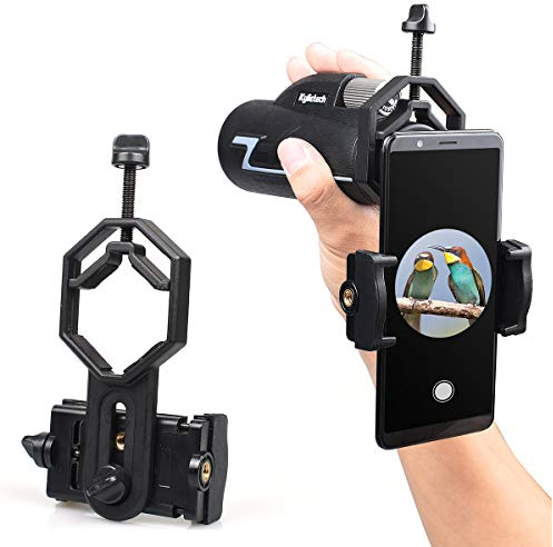 SEEKONE Universal Handy Adapter Halterung Clip, Okular- und Smartphone Handy Halterung Adapter Mount
