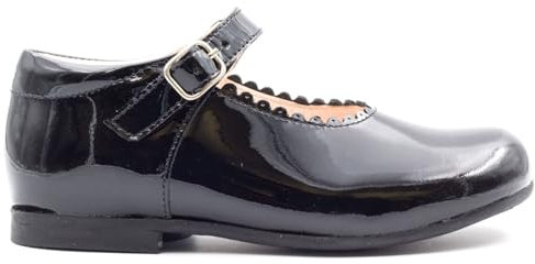 Boni Louise - Ballerine verniciate, Nero (Vernice nera), 24 EU