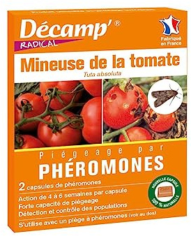 Décamp' - Phéromone Contre la mineuse de la Tomate (2 Capsules)