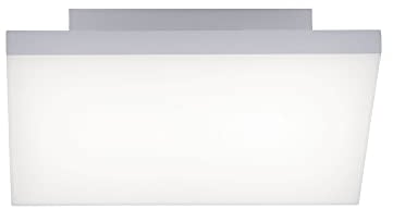 Q-Frameless, rahmenloses LED Panel, 30x30 | Smart-Home Decken-Lampe mit RGB-Farbwechsel | dimmbare Deckenleuchte, Alexa kompatibel | warmweiss - kaltweiss Temperatursteuerung