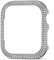 Swarovski, Sparkling Gehäuserahmen passend zur Apple Watch ®, Silberfarben, 40 mm, One Size