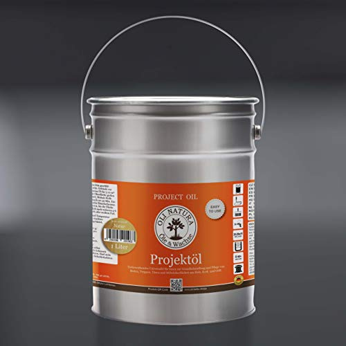 Projekt Oil Traditionelles Parkettöl Oli Natura 2,5 Liter farblos