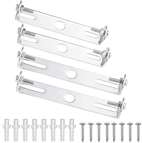 Snner 20PCS Ceiling Plate Bracket Lighting Fixture Bracket Chandelier Suspension Plate Earthed with Screws for Home Office Ceiling Light