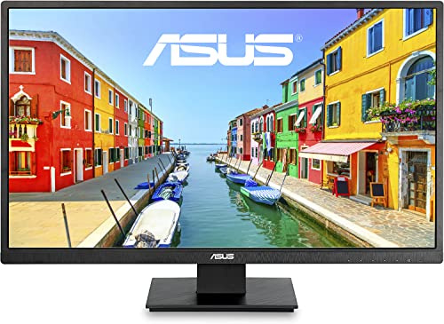 ASUS Écran d'ordinateur 27 1080p - Full HD, Soin des Yeux, Faible lumière Bleue, sans Scintillement, Montage VEA, Anti-Reflets, D-Sub, HDMI - VA279HAE