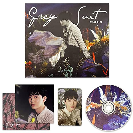 EXO SUHO - 2nd Mini Album [Grey Suit] (DIGIPACK Ver.) Photo Book + CD-R + Folded Poster + Photo Card