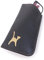Catwalk Collection Handbags - Custodia per Occhiali in Vera Pelle - Porta Occhiali da Sole - Astuccio per Occhiali - con Scatola Regalo - Iris - Nero