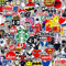 100Pcs Music Laptop Stickers for Adults - Rock Band Waterproof Vinyl Stickers for Guitar, Laptop, Rock and Roll Decals for IPad, Bass, Skateboard, Heavy Metal