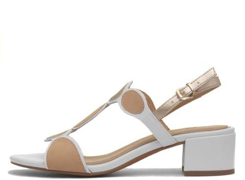 MARCO TOZZI Damen Sandale 2-28231-44, Donna, White Comb, 37 EU