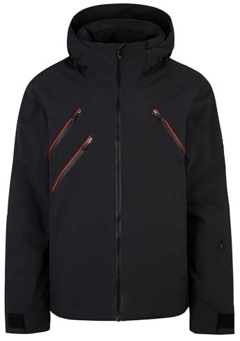 Ziener Herren TARAGO Ski-Jacke/Snowboard-Jacke | atmungsaktiv, wasserdicht, black, 60
