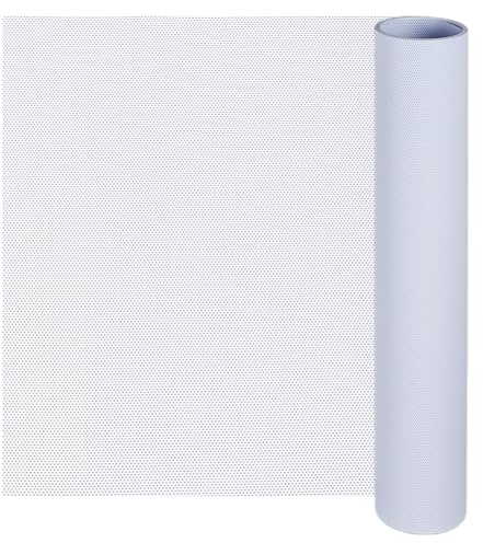 BENECREAT - Filtro de polvo blanco de malla para ordenador (200 x 30 cm, cubierta de filtro de malla antipolvo, de PVC para carcasa de ordenador y pantalla anti, grosor de 0,2 mm