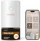 SenseFlow Aroma Diffuser für Ätherische Öle Smart Wi-Fi SF101S, Wasserloser Ultraschall Duftstecker Raumduft, 100% pflanzlich Lufterfrischer, 120-Tage Aroma für Zuhause bis zu 100 m² - Goldene Wärme
