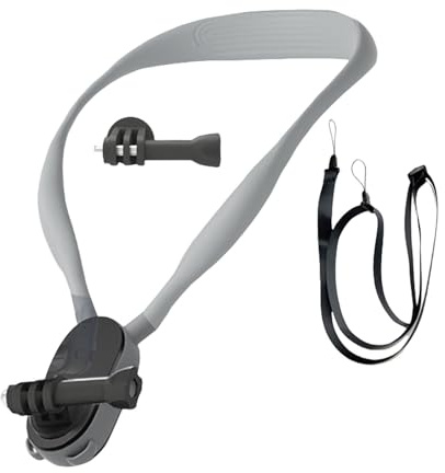 Support de cou ergonomique et flexible pour appareil photo Go 3S, design réglable, fourchette en silicone, ne glisse pas, sangle de poitrine en silicone