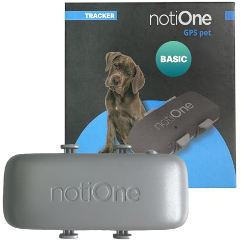 Tracker Basic – GPS-Tracker für Hunde & Katzen ohne ABO auf Lebenszeit – Wasserdichtes Mini-Gerät | Funktioniert in einem ausgewählten europäischen Land