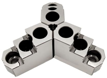 Hydraulisches Spannfutter mit harter Backe, hochpräzise 5/6/8/10/12 Zoll, hydraulisches Spannfutter, Standard, 3 Backen(10-inch)