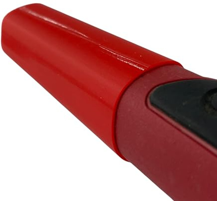 XXL Schutzkappe für XP MI-4 & MI-6 Pinpointer – Robuste Schutzkappe gegen Verschleiß & Durchscheuern – Hochwertiger Spitzen-Schutz in verschiedenen Farben (Rot)