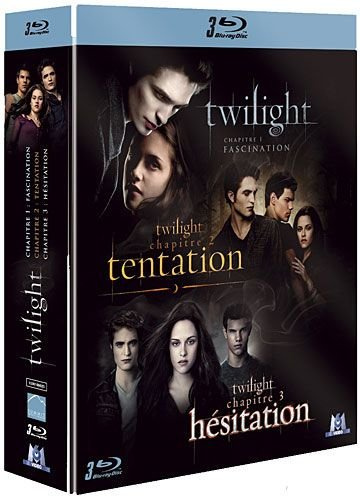 Coffret twilight : fascination : tentation ; hésitation [Blu-ray] [FR Import]