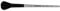 Daler-Rowney Graduate Watercolour Brush, Natural Goat Hair, Short Handle, Round Mop, 1in