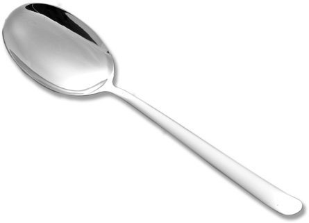 1x Servierlöffel TINA 18/0 Löffel, Gabel