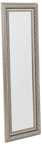 Beliani Klassischer Spiegel Goldener Rahmen Kunststoff 51 x 141 cm Aspen