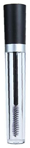 1PC 10ml Leeres Mascara Rohr Mit Wimpern Wand Wimper-Wachstum Ölbehälter Wiederverwendbaren Leere Flasche Schlauch-Behälter Für Zu Hause Und Unterwegs (Schwarz)