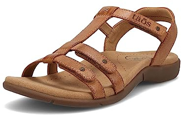 Taos Footwear Women's Trophy 2 Honey Sandal 8 (M) US