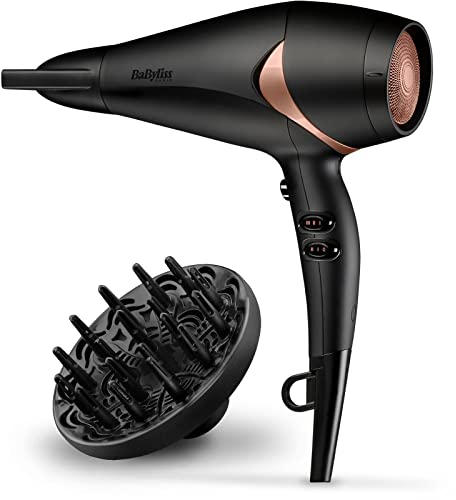 Babyliss Bronze Shimmer 2200 2200 W Noir, Or rose