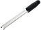 MasterChef Lemon Zester Grater with Handle, Kitchen Tool for Zesting Citrus Fruits & Finely Grating Parmesan Cheese, Garlic, Ginger, Coconut, Nutmeg, Wasabi, Chocolate etc, Stainless Steel, 12 inches