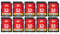 GIGASTONE 32GB SDHC Speicherkarte 10er-Pack, UHS-I U1 Klasse 10, bis zu 80 MB/Sek. für Digitalkameras Canon Sony Olympus PC