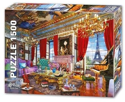 Star Puzzle 1500 Teile Ein Haus in Paris Puzzle