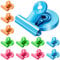 Artcut 12 Pack Magnetic Clips - Strong Fridge Magnets for Fridge, Whiteboard, School, Home, Office - Ideal for Paper, Photos, Cards, Receipts