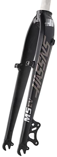 Forcella Rigida Per Mountain Bike In Lega Di Alluminio Super Leggera 26 27,5 29 Diametro Tubo Forcella Per Mountain Bike Con Freno A V A Disco Puro: 28,6 Mm A,29in