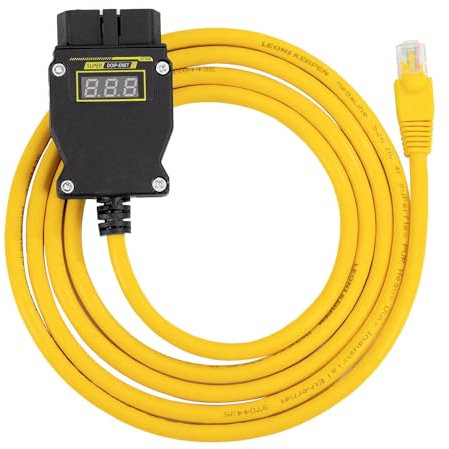 GODIAG Ethernet Enet OBD2 Kabel RJ45 für F-Serie Codierung Diagnose Programmierkabel für Fahrzeuge mit DOIP-Protokoll-Unterstützung