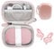 CaseSack Case for TOZO OpenBuds Lightweight True Open Ear Wireless Earbuds (Pink)