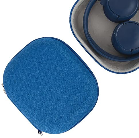 Kingshion Hard Headphone Case Compatible with AKG Y50BT, Y500, Y45BT, Y400, Travel Carrying Bag for Y40, Q460, N60NC, K 490NC (Blue)
