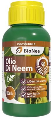 Olio di Neem - insetticida naturale biologico solubile in acqua (100 ml)