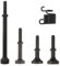 Juego de 5 brocas de martillo de aire alisador, accesorios de martillo de aire, brocas de cincel de aire, herramientas de taladro de martillo eléctrico y mejoras para el hogar