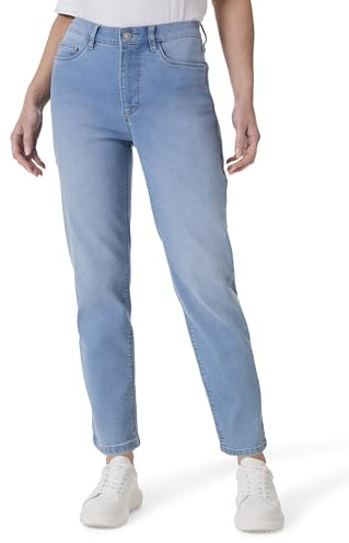 STOOKER Nizza Denim Damen 5-Pocket-Jeans Tapered Fit Denim/Jeans clean wash konisch lang