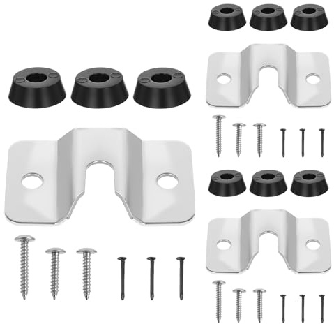 YBEATY 3 Set Tragbares Dartscheibe Halterung Wand Aufhängen Halterung Set mit Schrauben Nägeln Stabilisatoren Dartscheiben Montagehalterungssatz für Die Wand-Dartscheibenhalterung Aufhänger