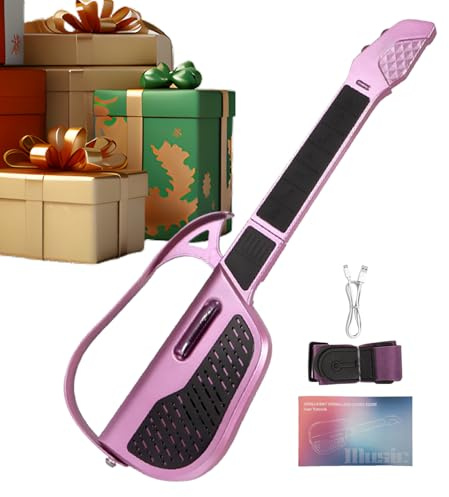 Guitare électrique - 500mAh Jouet sans Cordes, Instrument de Jeu interactif, Construction Durable, Portable pour Les Voyages | Outil d'apprentissage Musical pour Les Tout-Petits Élève d'école