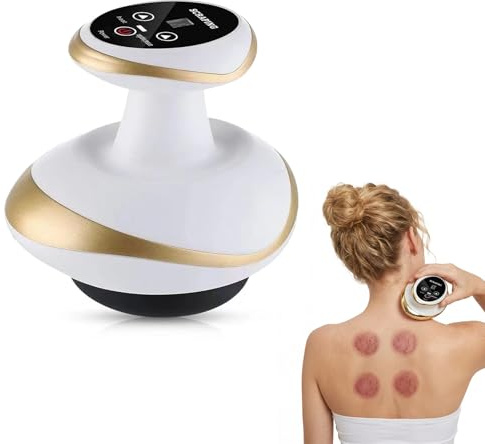 Nordicshape Massagegerät gegen Cellulite – Vakuum-Wärme-Gua Sha 6 Stufen, glattere Haut, für Bauch Beine Po, für Zuhause
