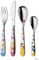 WMF Disney Princesas - Cubertería para Niños 4 Piezas (Tenedor, Cuchillo de Mesa, Cuchara y Cuchara Pequeña) (WMF Kids Infantil)