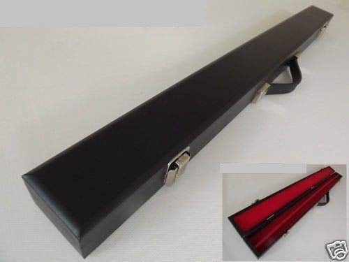 cueball16 Billardqueue-Koffer für Billardqueues (145 cm / 57 Zoll), Schwarz