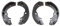 Blue Print ADH24113 Brake Shoe Set, pack of two
